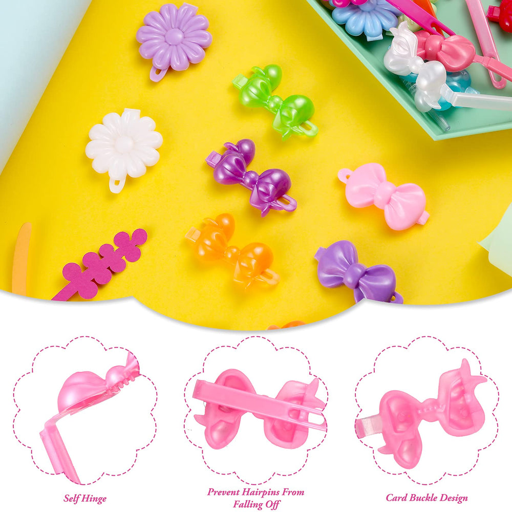 Janinka barrettes worn by child showing cute styling and everyday use