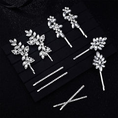 Janinka rhinestone barrette macro showing facets and secure metal base benefit