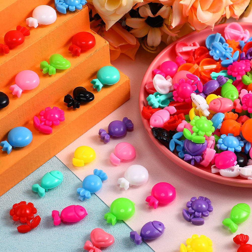 Janinka barrettes in a party-favor bowl for festive gifting and classroom use