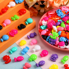 Janinka barrettes in a party-favor bowl for festive gifting and classroom use