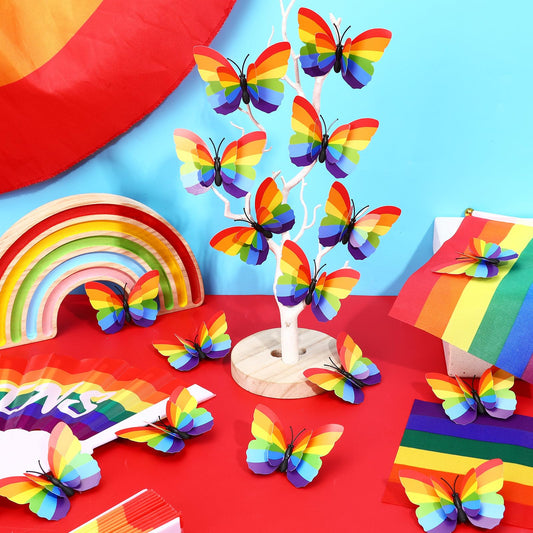 JANYUN close-up of double-layer butterfly showing 3D texture and vibrant colors