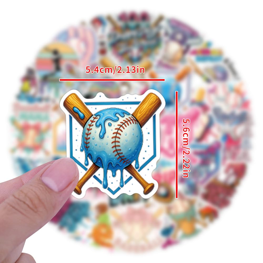 Jaskgom close-up of baseball drip design highlighting color and fine detail