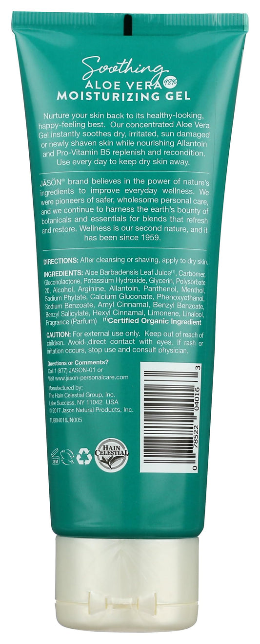 Jason gel texture close-up highlighting lightweight non-greasy feel
