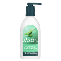 JASON front bottle view showing label and 30 fl oz, gentle daily use benefit