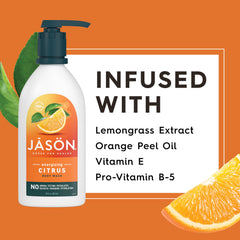 JASON in-hand during shower showing easy dispensing and convenient daily use benefit