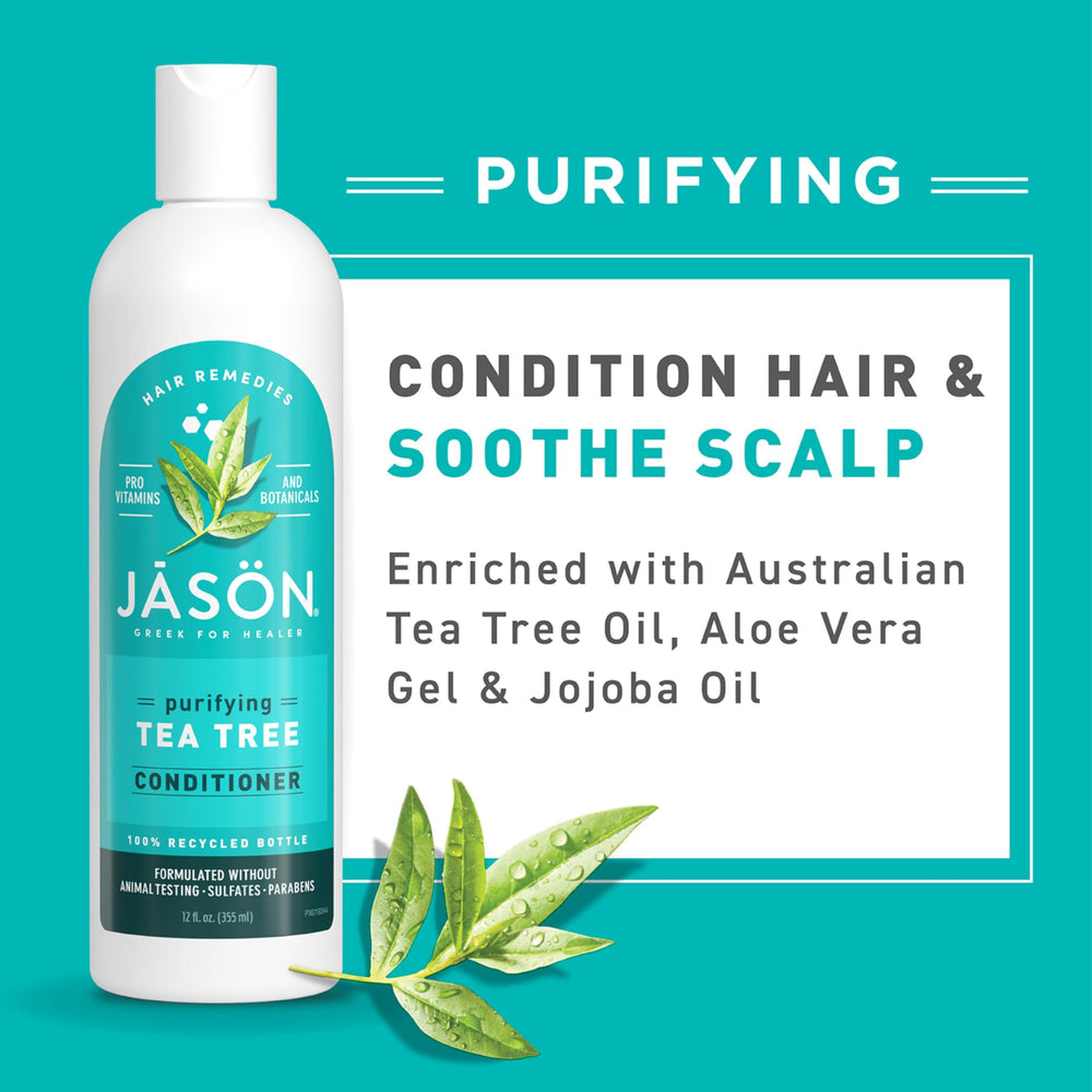 JASON creamy conditioner texture on hand showing smooth consistency and hydration