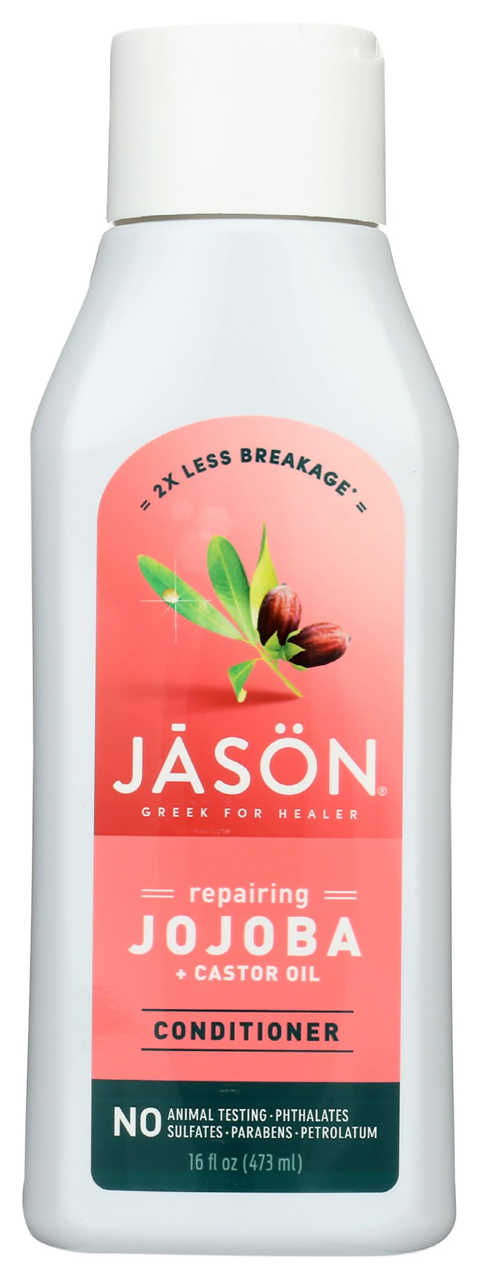 JASON front bottle view showing product and volume, highlights readable label benefit