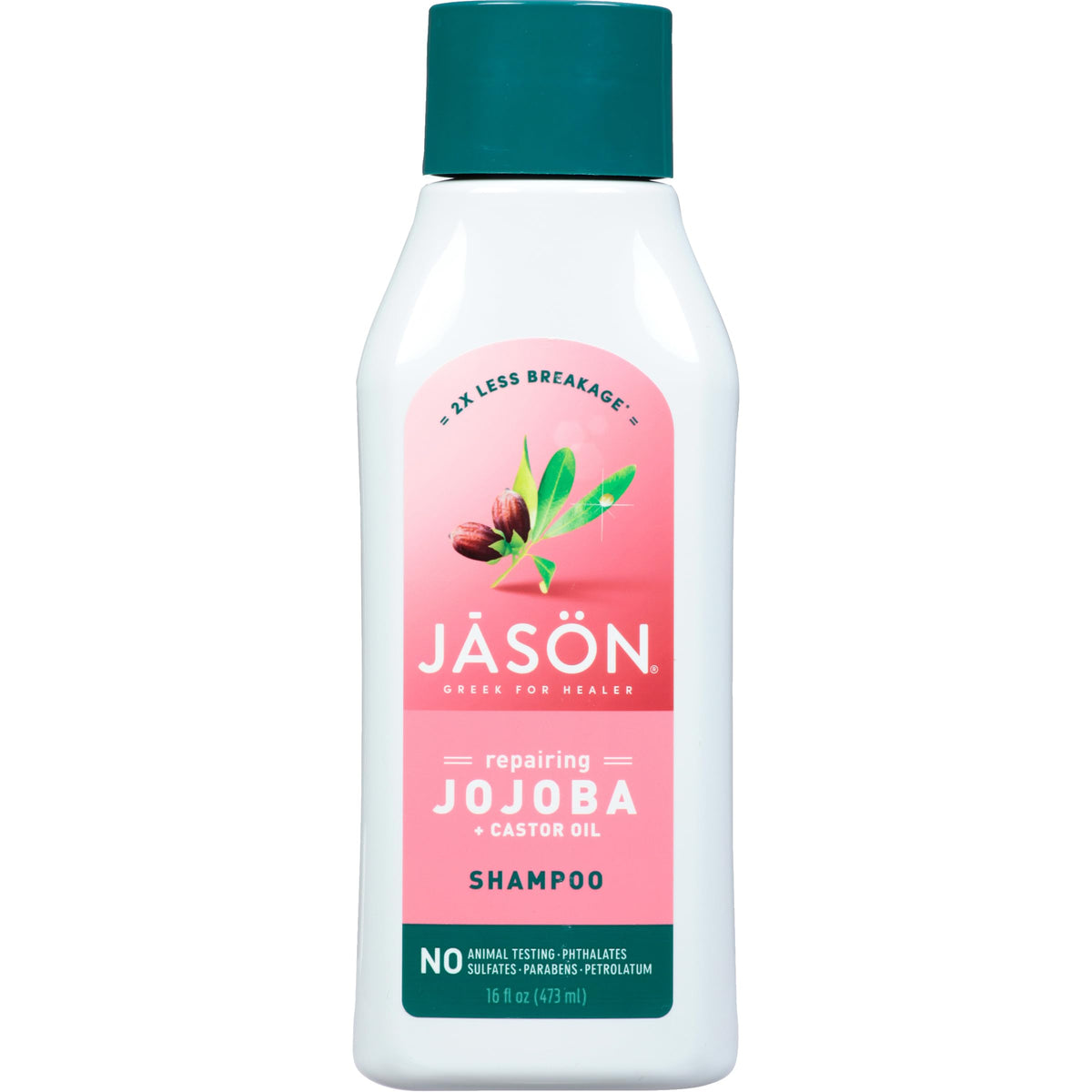 JASON bottle front packaging showing product label and size for clear identification and confidence