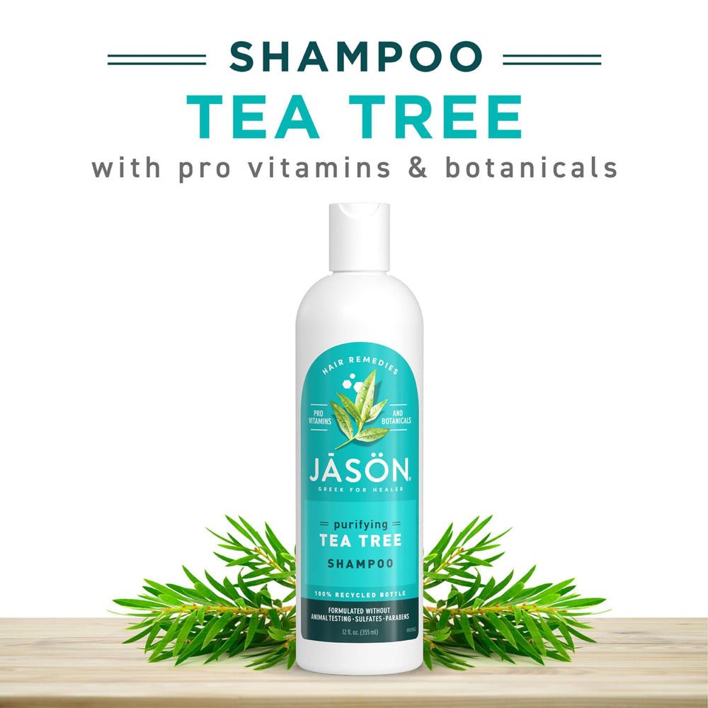 JASON in-shower use demonstrating scalp massage and rinse benefit