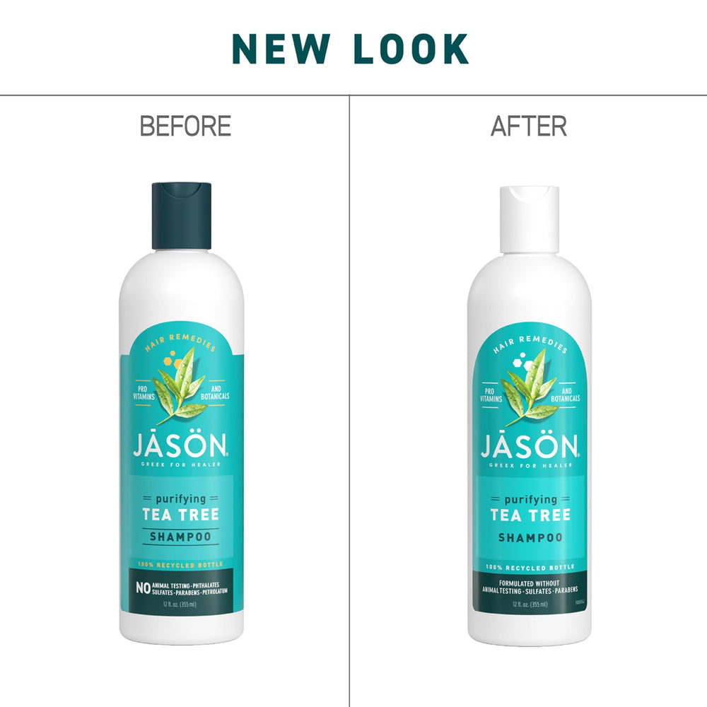 JASON bottle held in hand showing 12 oz size and travel convenience