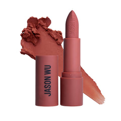 Jason Wu Hot Fluff front packaging showing compact tube and shade Apple Pie benefit easy travel