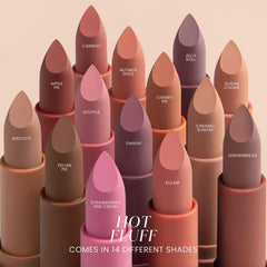 Jason Wu Hot Fluff eyeshadow wash on eyelid showing even color and soft diffusion