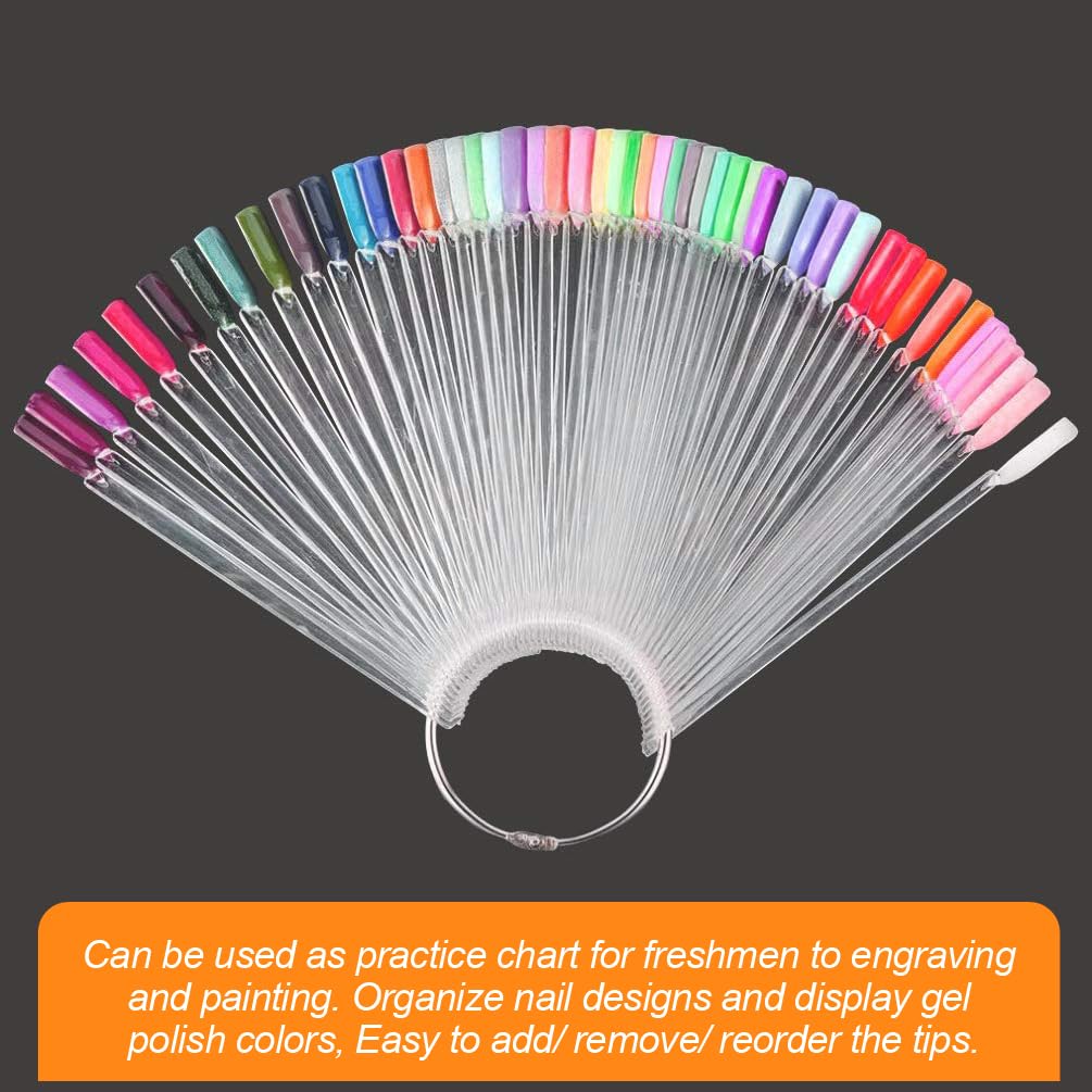 JASSINS numbered tip labels for accurate shade tracking and client notes