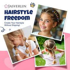 JASVERLIN colored bands used in a braid showing decorative accent and control