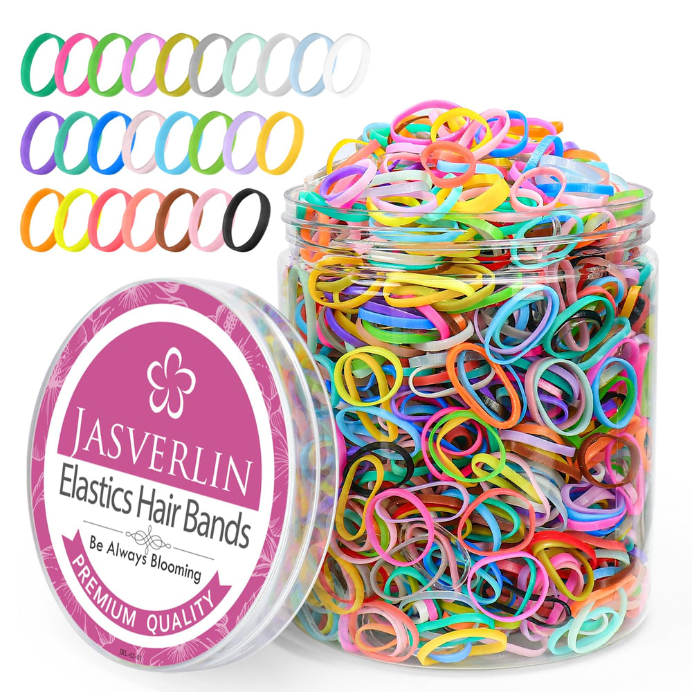 JASVERLIN jar front view showing colorful bands and organized storage benefit