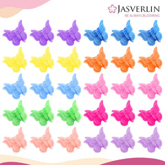 JASVERLIN close-up of a single butterfly clip detail highlighting teeth and spring durability