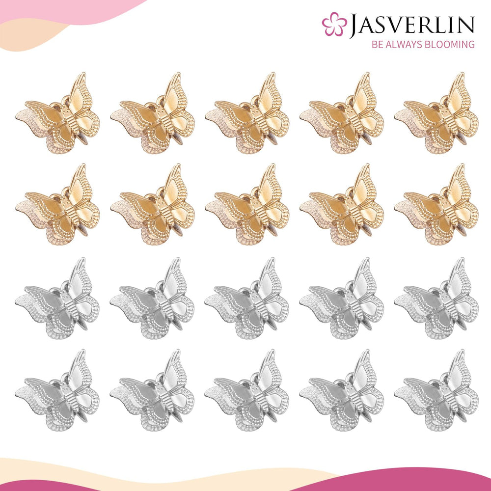 JASVERLIN close-up of clip metallic texture and durable paint for lasting shine