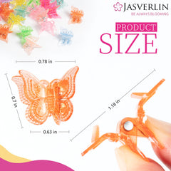 JASVERLIN clips held in hand to show compact size and portability