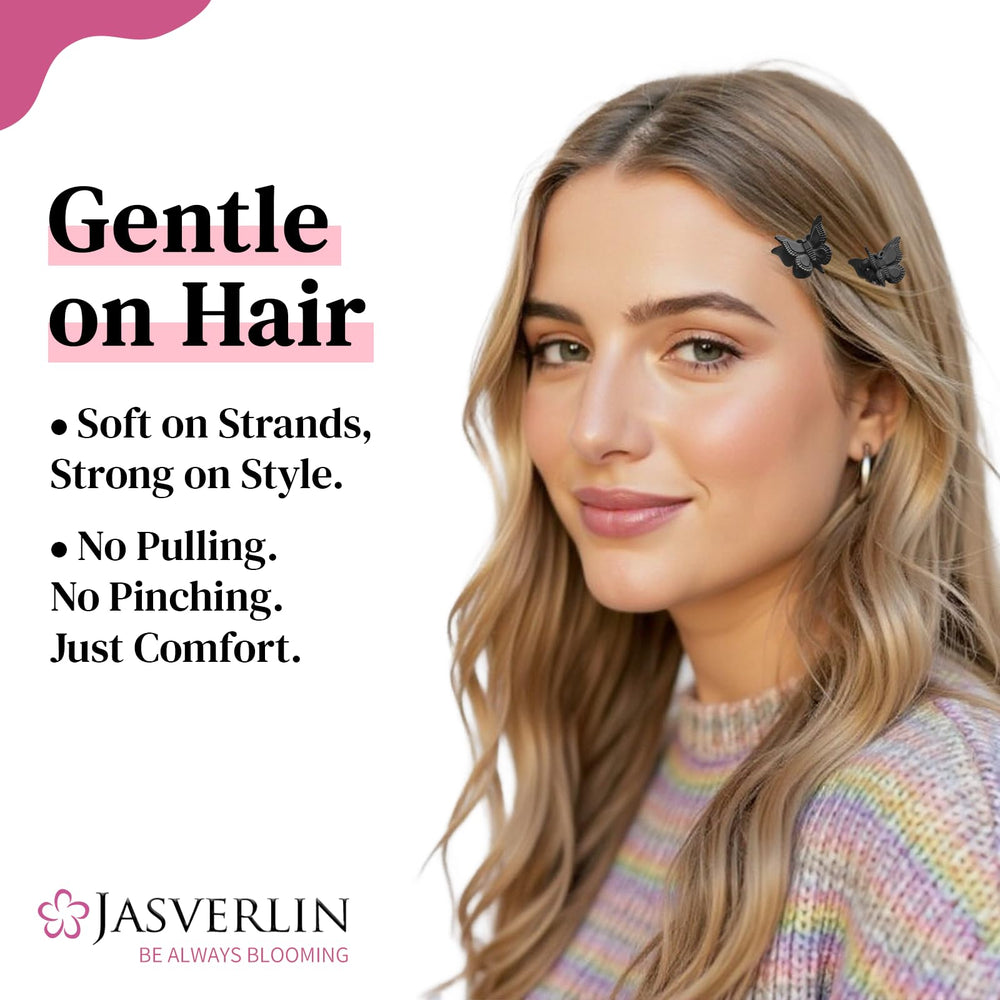 JASVERLIN clips held in hand to show compact size and travel-friendly benefit