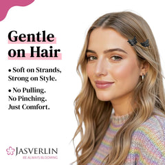 JASVERLIN clips held in hand to show compact size and travel-friendly benefit