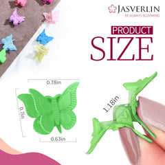 JASVERLIN clips held in hand to show scale and portable convenience