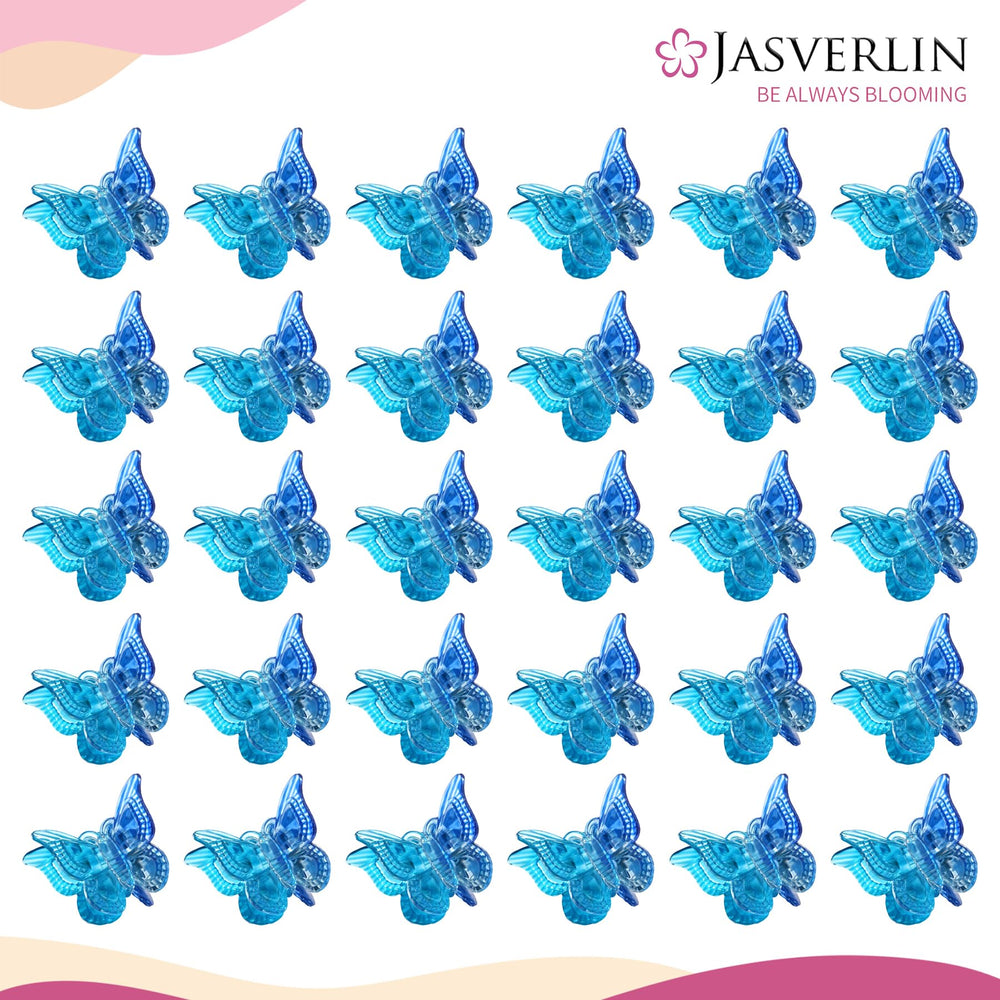 JASVERLIN open clear storage case with all clips for tidy storage and portability benefit