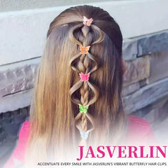 JASVERLIN festival hairstyle with clips adding vibrant Y2K flair