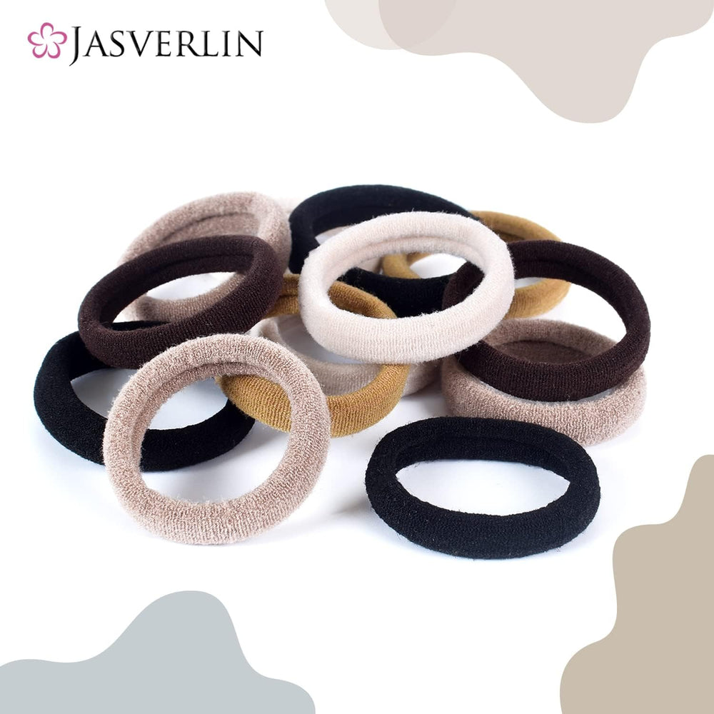 JASVERLIN five colors arranged to show color options blending with hair tones