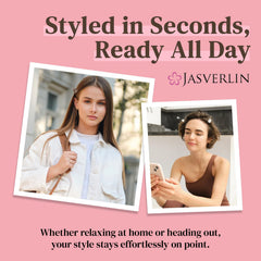 JASVERLIN subtle clips in a brunch hairstyle adding polished finishing detail