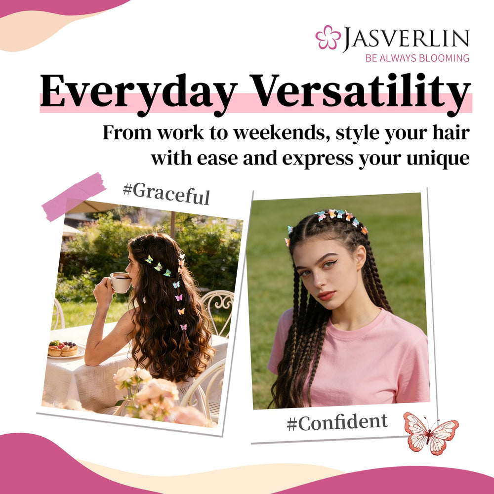 JASVERLIN clips worn at a festival look, adds playful Y2K flair
