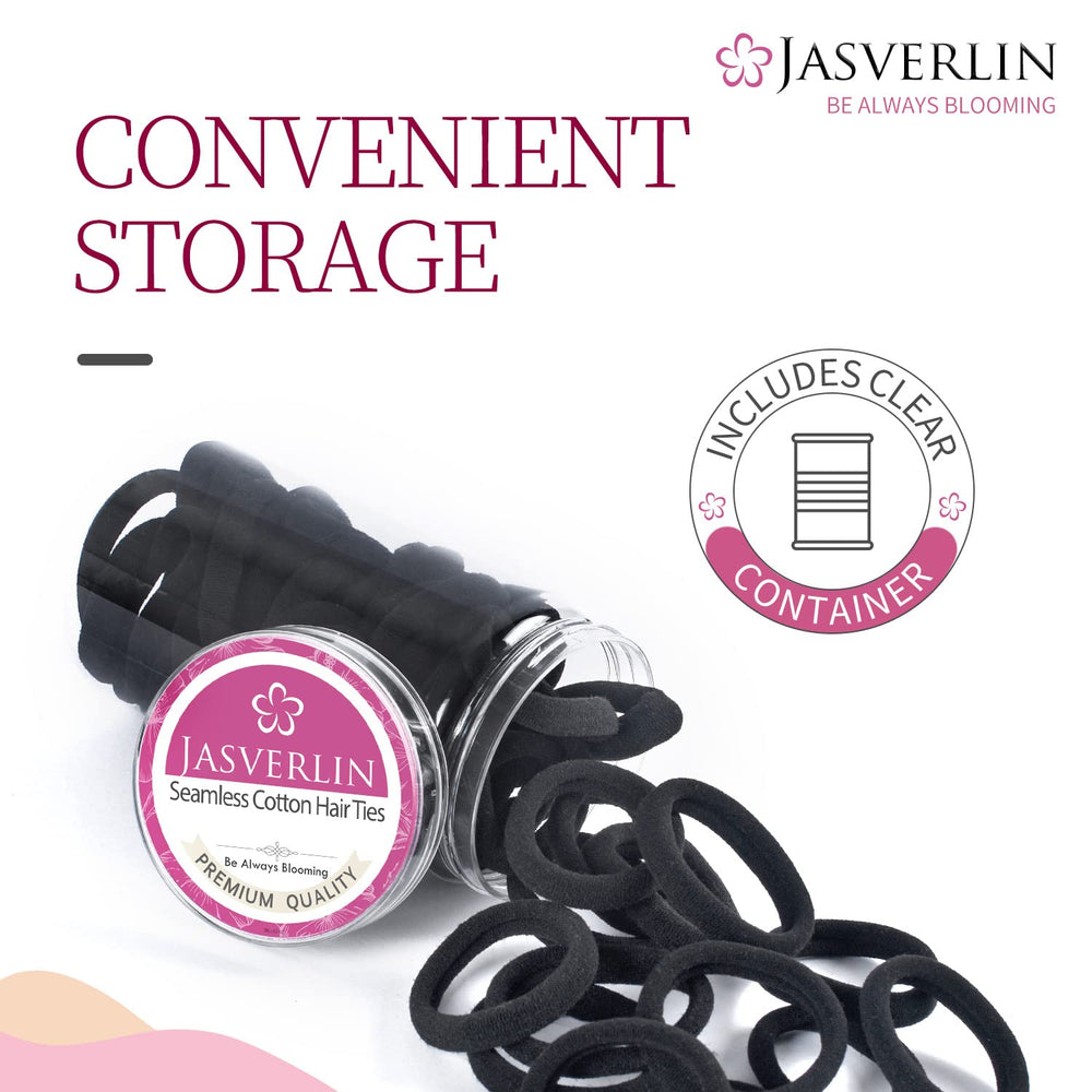 JASVERLIN no-crease comparison demonstrating gentle hold without hair dents