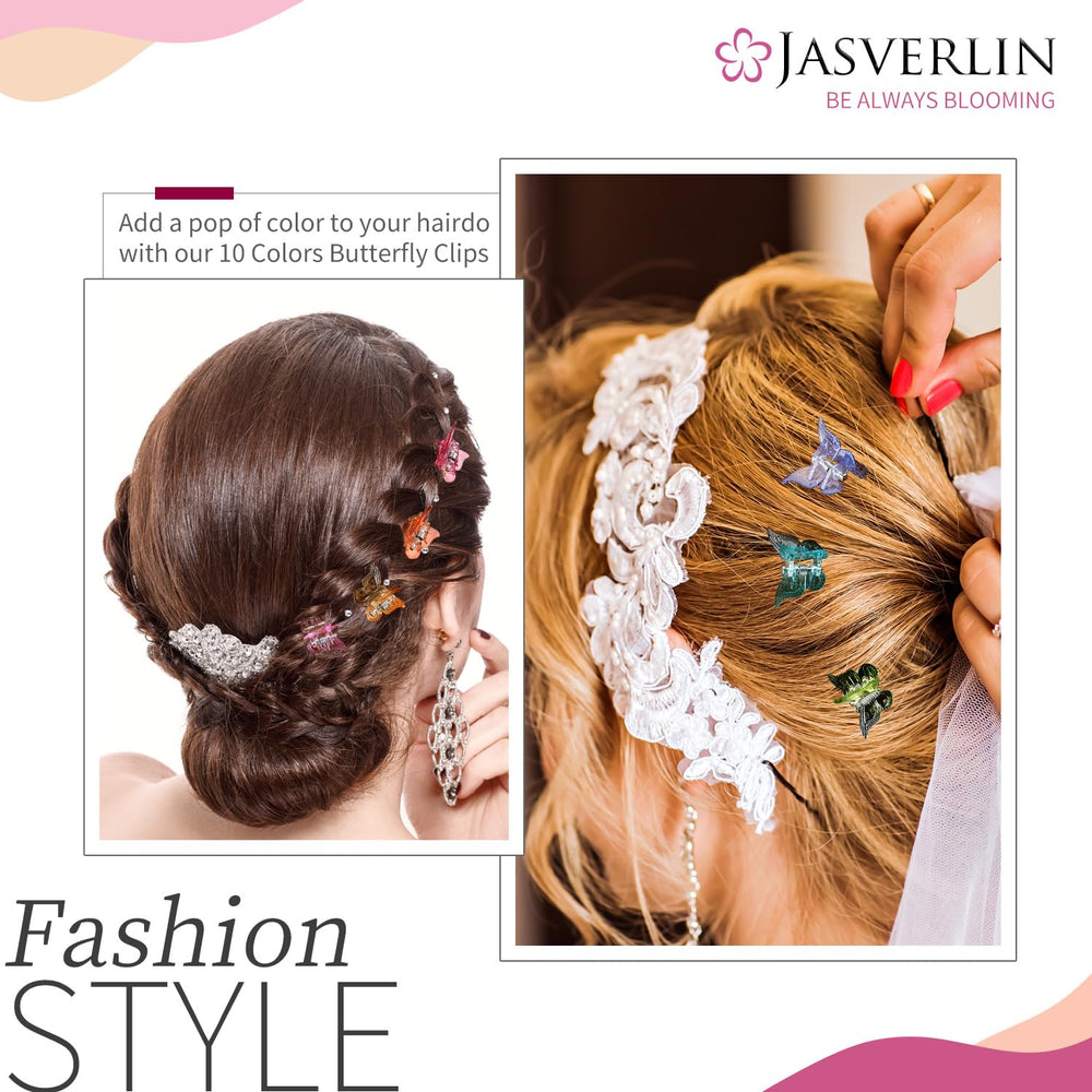 JASVERLIN rainbow array laid flat showing color variety for styling