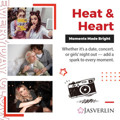 JASVERLIN small versus large clips in hand showing scale and choice