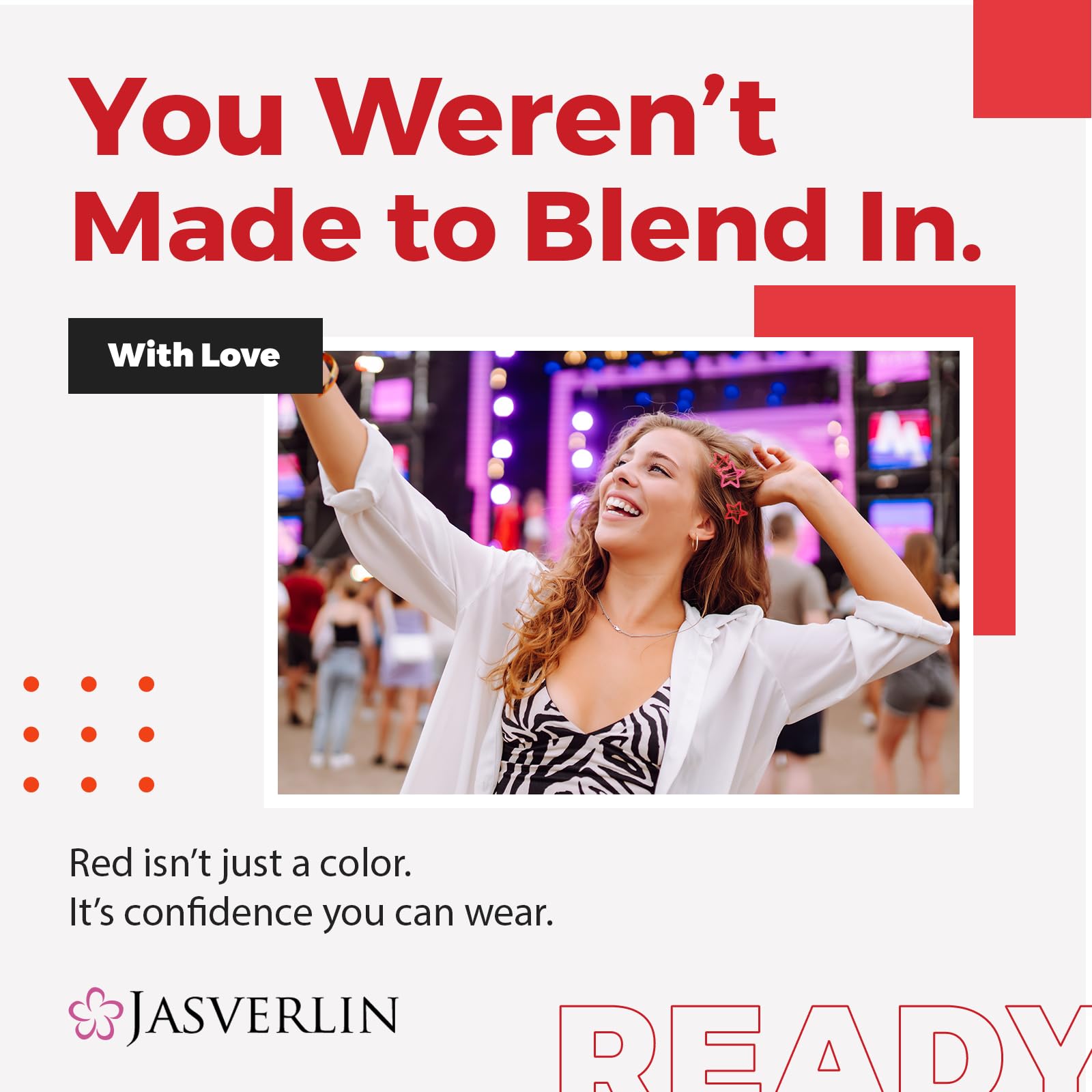 JASVERLIN small star clips in bangs adding cute accent