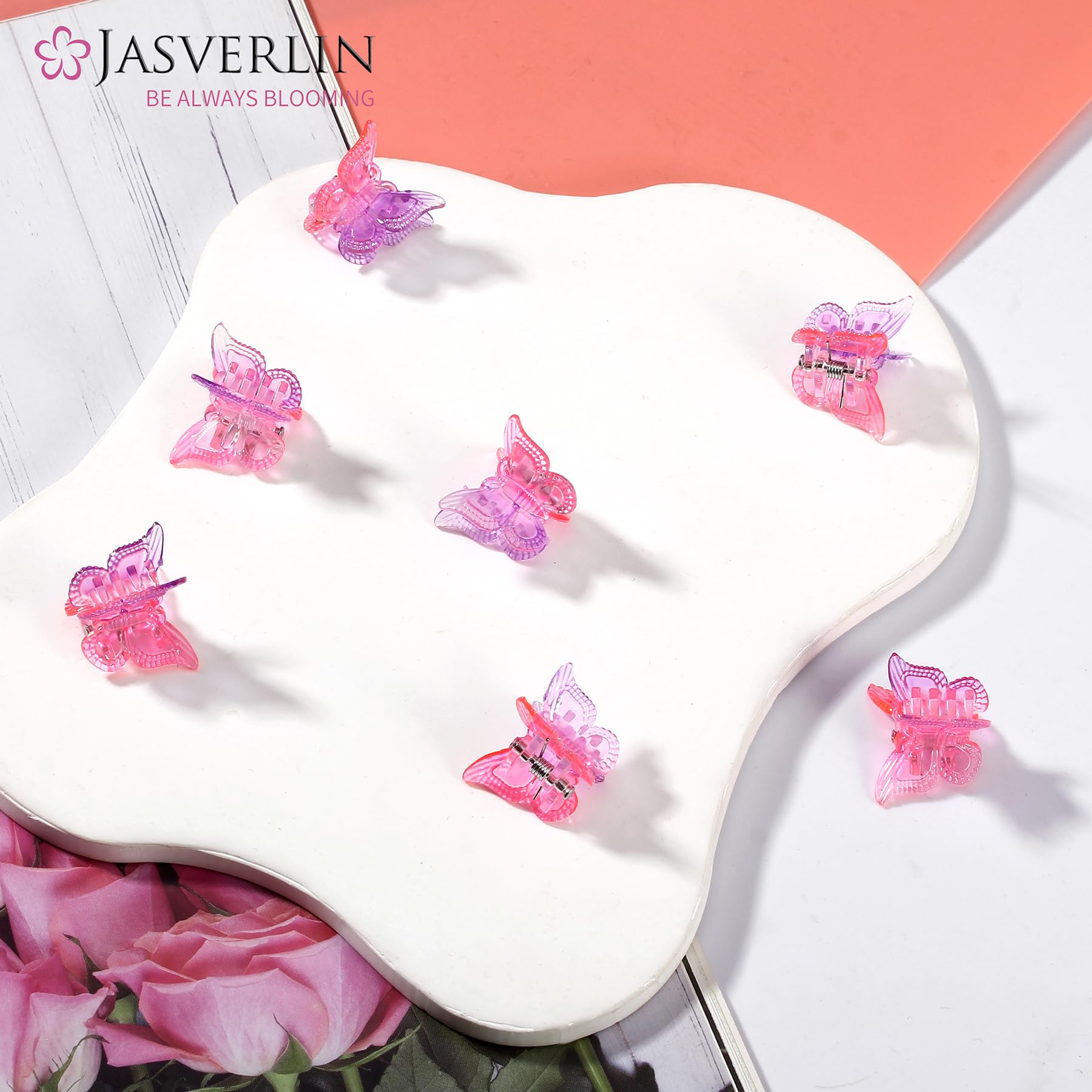 JASVERLIN ombre plastic texture close-up, vibrant color retention benefit