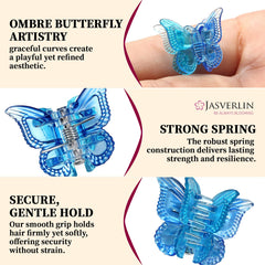 JASVERLIN blue-to-deep-blue ombre texture highlighting colorful visual appeal benefit
