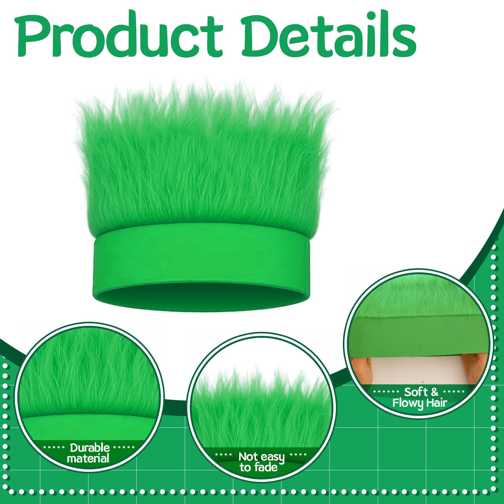 JATEBI close-up of soft synthetic fibers highlighting texture and comfortable bounce