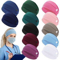 JATEBI front view of 12-piece headband set showing variety and convenience