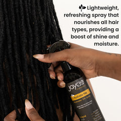 Jaycee Naturals lightweight oil dropper close-up showing smooth texture and sealing benefit