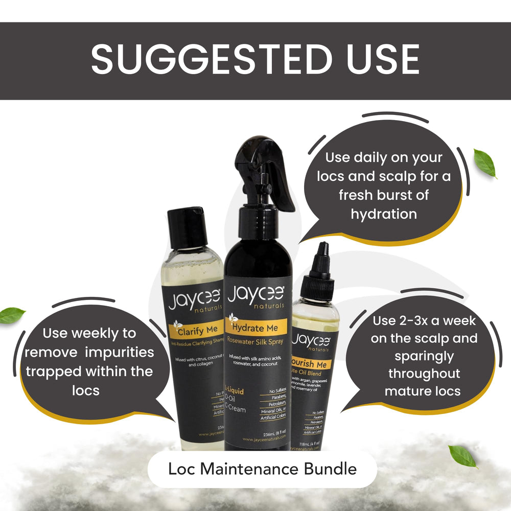 Jaycee Naturals products arranged beside towel signaling simple routine and convenience