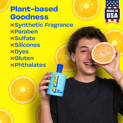 JB SKRUB teen using product to feel confident after sports