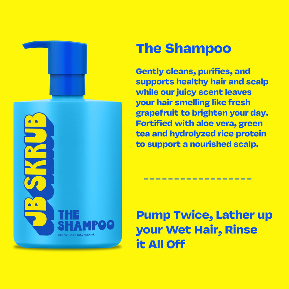 JB SKRUB creamy lather texture that hydrates and cleans