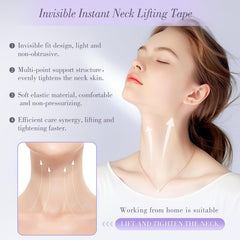 JBSZTH application demo lifting neck skin for instant firmer look