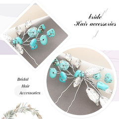 JEAIRTS bride wearing hair pins outdoors demonstrating natural accent and charm