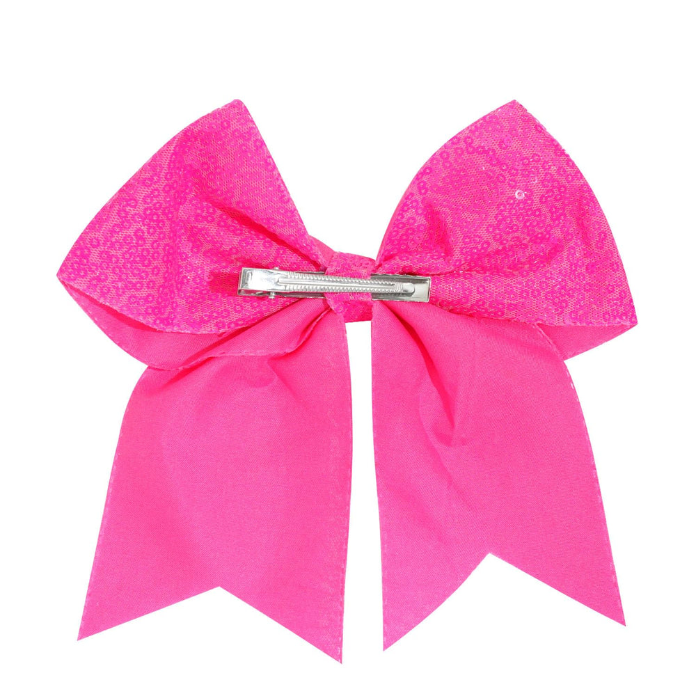 Jeffan bow back with metal alligator clip demonstrating secure hold