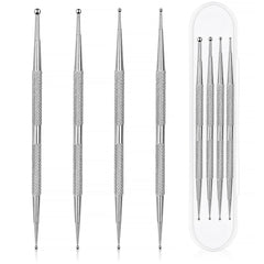Jeffdad front view of four double-ended dotting tools showing kit usefulness