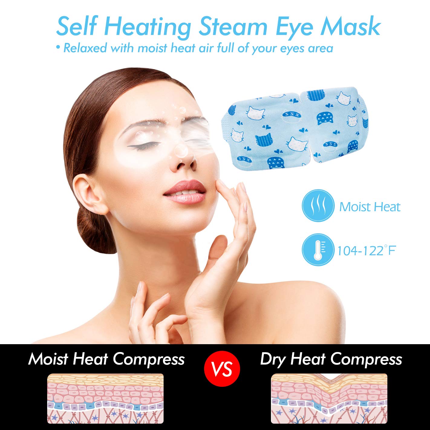 Jekeno mask close-up texture of soft non-woven fabric for gentle comfort
