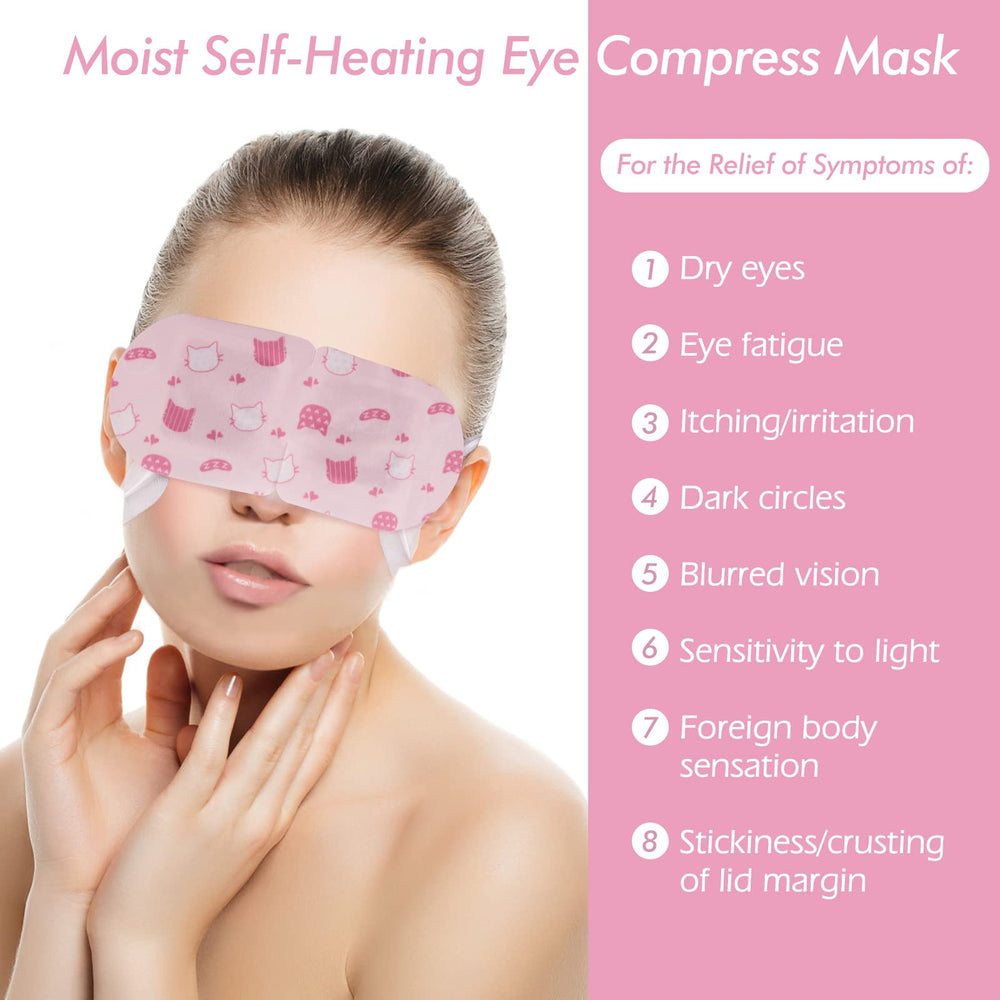 Jekeno mask in use on closed eyes demonstrating warm relaxation benefit
