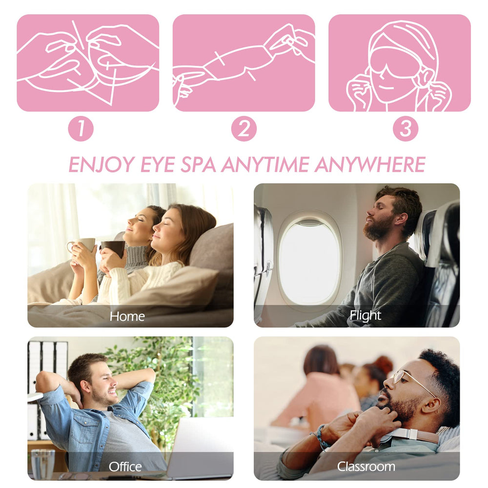 Jekeno travel kit lifestyle with mask in carry‑on promoting restful travel