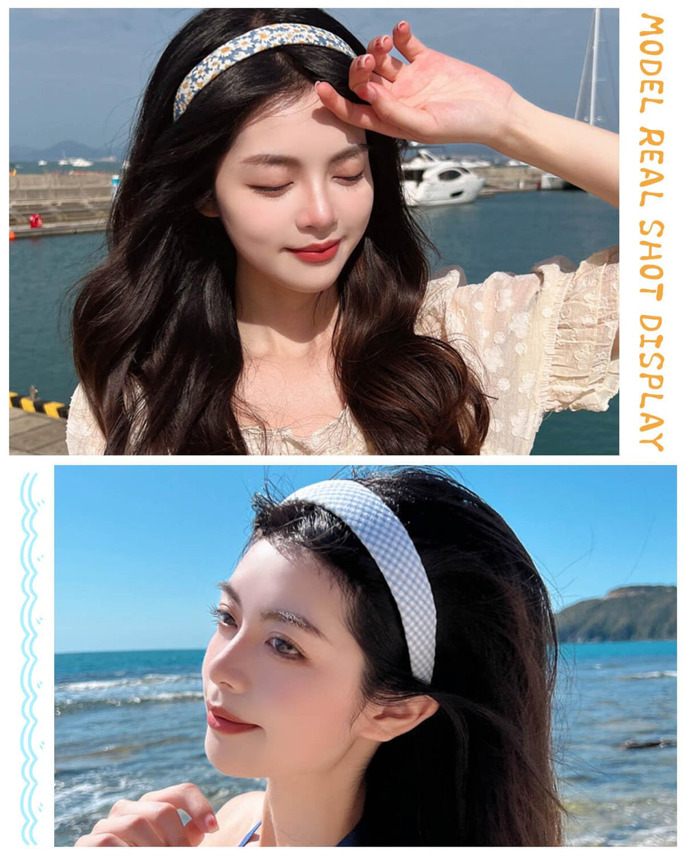 JELIEE faux pearl headband detail highlighting decorative accent and elegance